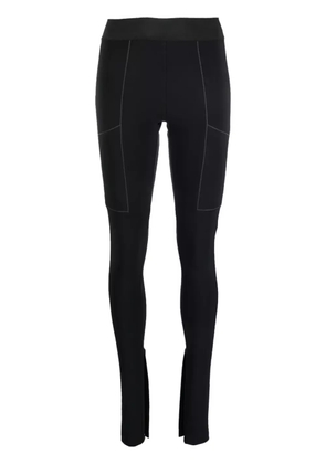 Coperni C+ split-cuff leggings - Black
