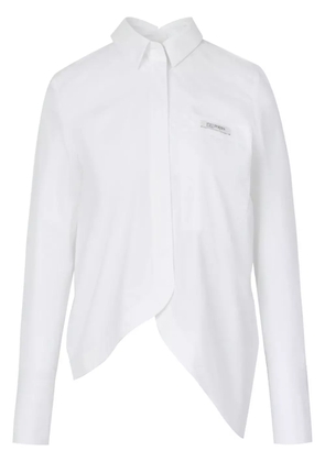 Ports 1961 No.10 Asymmetrical shirt - White