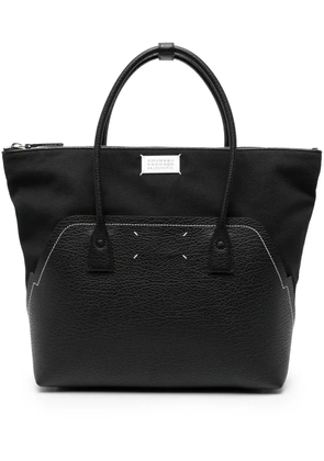 Maison Margiela large 5AC leather bag - Black