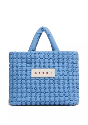 Marni padded tote bag - Blue