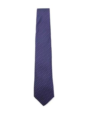 Canali geometric-pattern tie - Blue