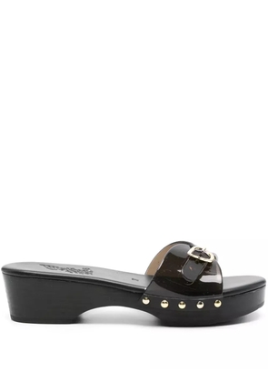 Ancient Greek Sandals 40mm Omonia platform sandals - Black