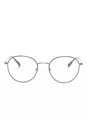 GIGI STUDIOS Osaka round-frame glasses - Silver