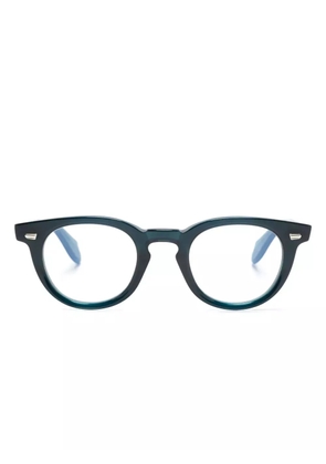 Cutler & Gross 1405 round-frame glasses - Blue