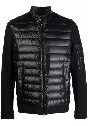 Herno padded-panel zipped jacket - Black