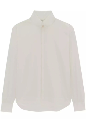Saint Laurent classic-collar cotton shirt - Neutrals