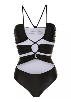 Gloria Coelho Maillot cut-out one-piece - Black