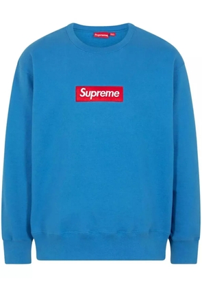 Supreme Box Logo crew-neck sweashirt - Blue