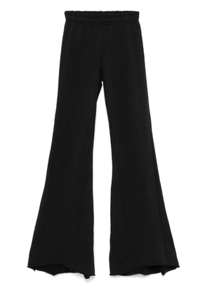 ENTIRE STUDIOS flared track pants - Black
