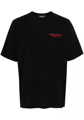 DSQUARED2 photograph-print cotton T-shirt - Black