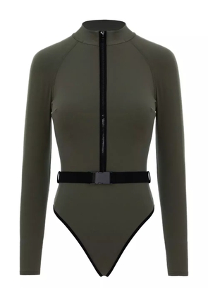 Noire Swimwear long-sleeve swimsuit - Green