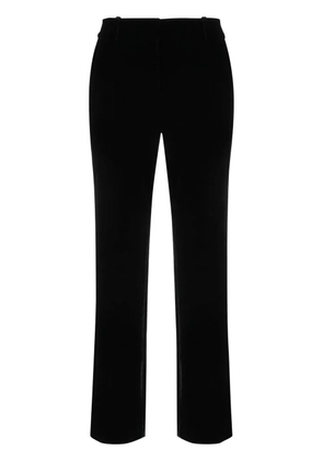 Ermanno Scervino velvet tapered trousers - Black