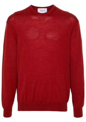 D4.0 wool sweater - Red