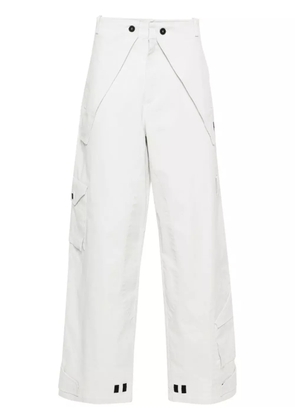 A-COLD-WALL* Overlay twill cargo trousers - Grey