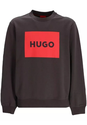 HUGO Duragol cotton sweatshirt - Black
