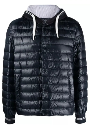 Herno drawstring hooded down jacket - Blue