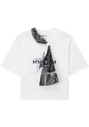 Musium Div. logo-print T-shirt - White