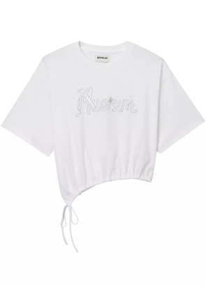 Musium Div. logo-print T-shirt - White