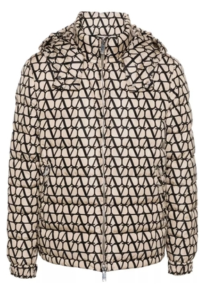 Valentino Garavani Toile Iconographe down jacket - Neutrals