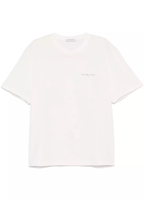 Ih Nom Uh Nit Roses and Pearl T-shirt - White