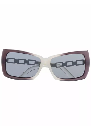 Linda Farrow gradient-effect square frame sunglasses - Purple