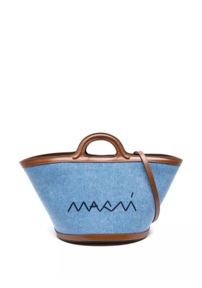 Marni denim bucket bag - Blue