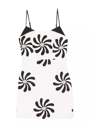 Cala de la Cruz Rocha mini dress - White