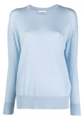 P.A.R.O.S.H. Maglia round-neck fine-ribbed jumper - Blue