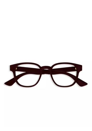 Gucci Eyewear round-frame glasses - Red