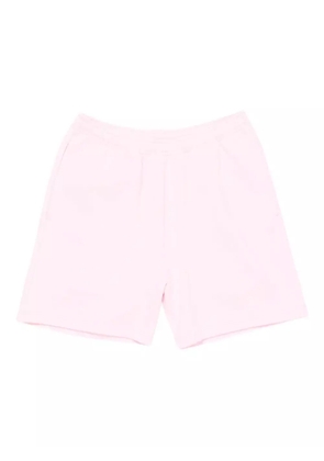 Acne Studios logo-embroidered shorts - Pink