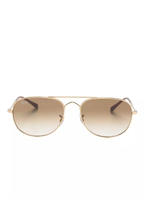 Ray-Ban Brain Bridge aviator-frame sunglasses - Gold