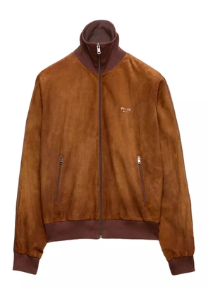 Prada suede jacket - Brown