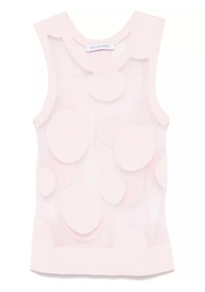 Viktor & Rolf polka-dot tank top - Pink