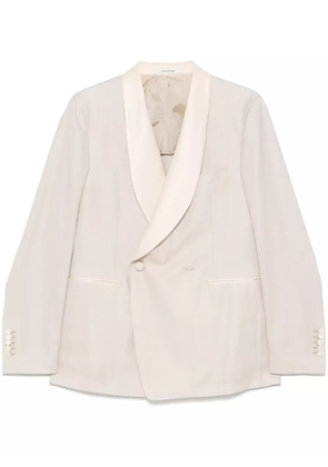 Tagliatore patterned-jacquard blazer - Neutrals