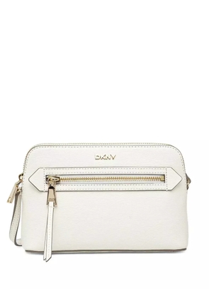 DKNY leather crossbody bag - Neutrals