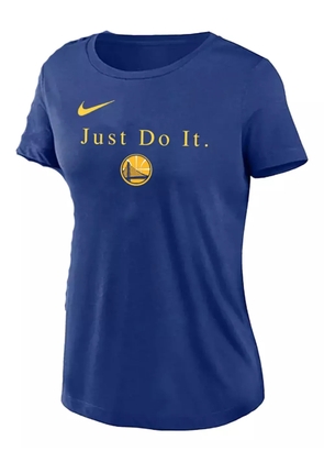 Nike NBA Golden State Warriors 'Just Do It' Dri-Fit T-shirt - Blue