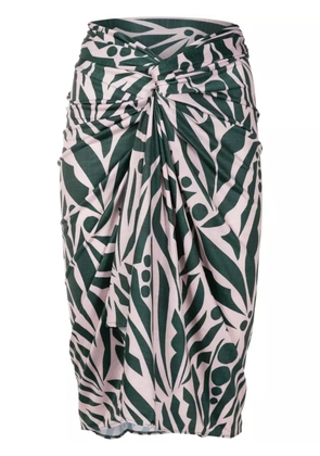 Lygia & Nanny Orixá pareo skirt - Green