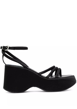 Buffalo 95mm Joy Mss sandals - Black