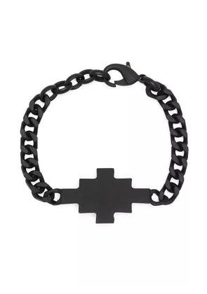 COUNTY OF MILAN chain-link cross bracelet - Black