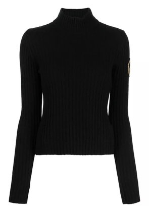 CHANEL Pre-Owned 1996 bead-embellished cashmere jumper - Black