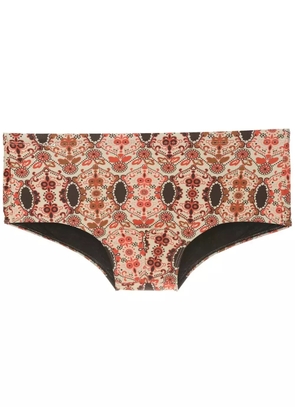 Amir Slama abstract-print swim trunks - Multicolour