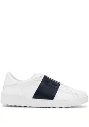 Valentino Garavani Open leather sneakers - White