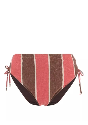 MC2 Saint Barth striped bikini bottoms - Pink