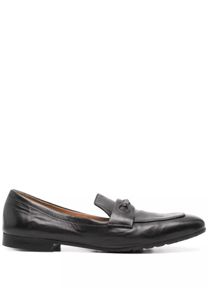 mara bini leather loafers - Black
