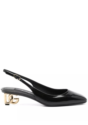 Dolce & Gabbana DNA 40mm logo-heel pumps - Black