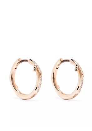 Shaun Leane Cherry Blossom crystal-embellished earrings - Gold