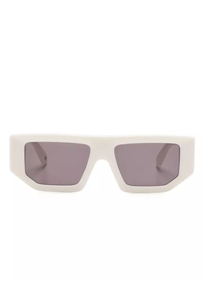 Off-White Eyewear logo-plaque sunglasses