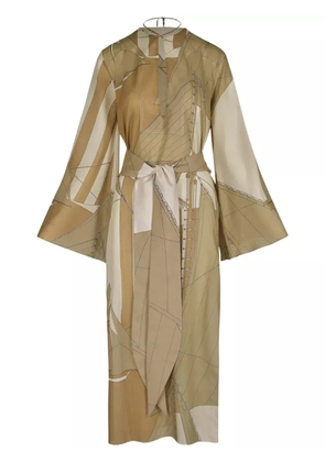 Johanna Ortiz Cruiser tunic dress - Neutrals