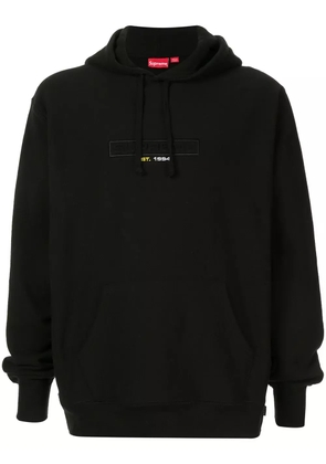 Supreme logo hoodie - Black