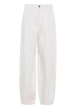 Emporio Armani wide-leg trousers - Neutrals